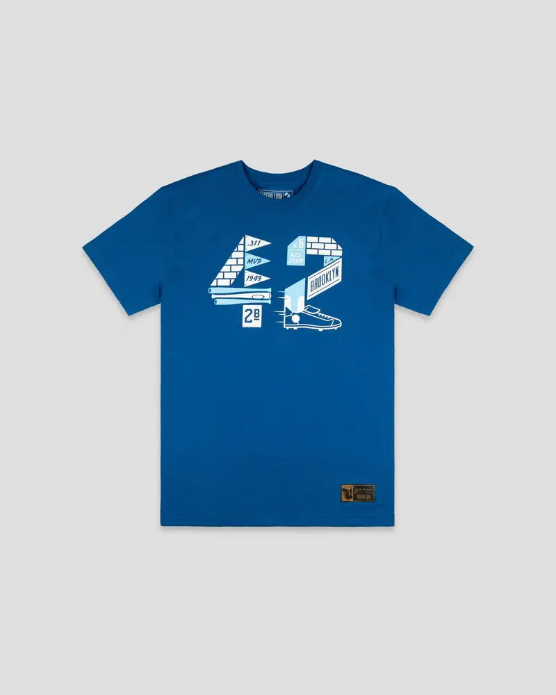 Jackie Robinson Youth Number 42 Accolades Tee