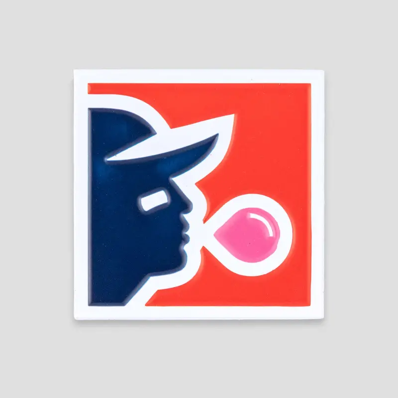 January 2025 Collector Pin – Bubblegum Ballplayer Theme