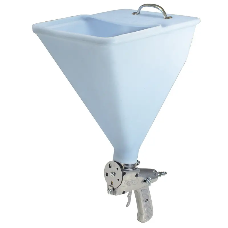 Kraft Tool Co Standard Texture Spray Gun & Hopper – Reliable Surface Finishing System