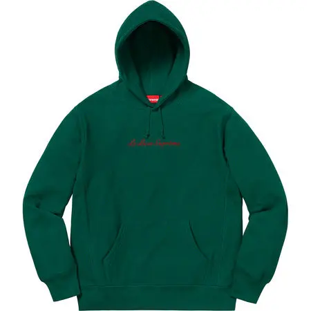 Le Luxe Green Hooded Sweatshirt