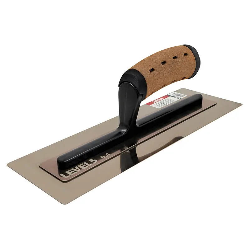 Level 5 Flat Flex Finishing Trowel – 0.4 mm Precision Blade