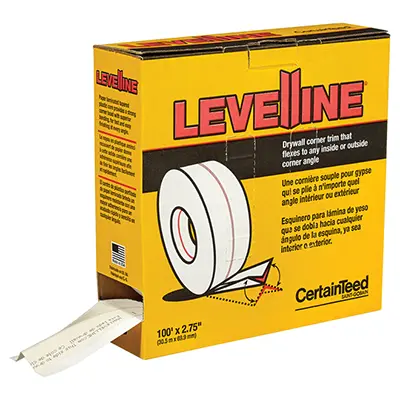 Levelline Flexible Corner Trim – 100 ft × 2.75 in