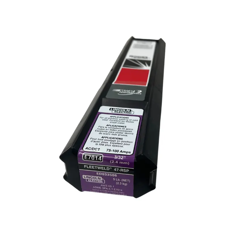 Lincoln ED033506 Fleetweld 47 E7014 Stick Electrode — 3/32″ × 5 lbs