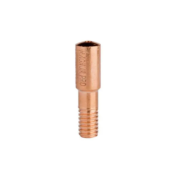 Lincoln Electric Copper Plus Contact Tips – 550A Rating, Pack of 10