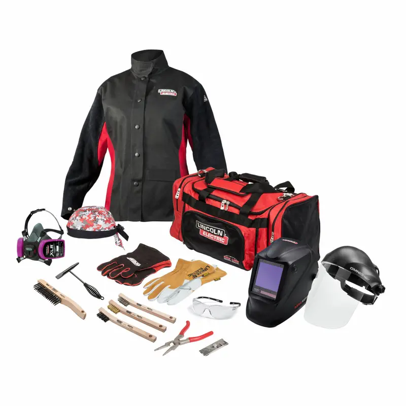 Lincoln Electric Women’s Advanced Welding Gear Ready-Pak – Professional Kit (Model K3699-W)