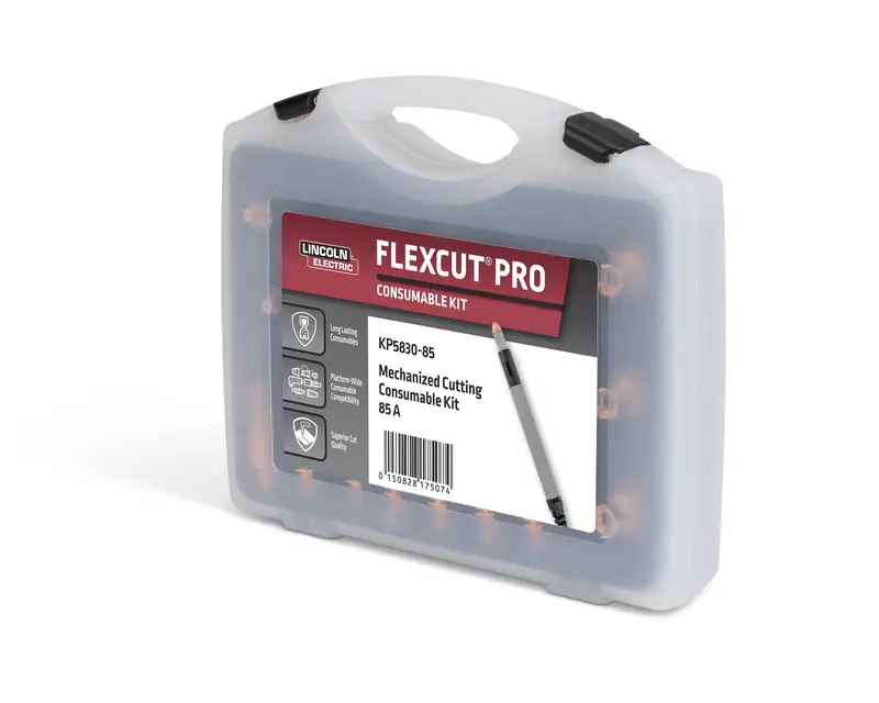 Lincoln FlexCut PRO Mechanized Plasma Cutting Consumables – 85A Rated (KP5830-85)