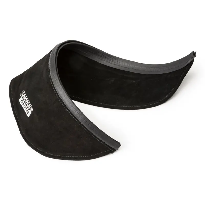Lincoln KP3729-1 Split-Leather Helmet Bib with Press-Seal Closure