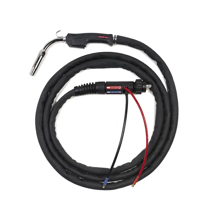 Lincoln Magnum 450WC Fast-Mate MIG Welding Gun – 15-Foot Cable, 0.035–0.045 in Wire, Model K684-12
