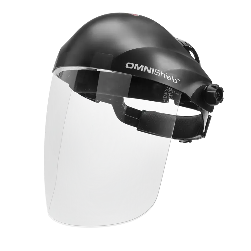 Lincoln OMNIShield Dual-Coated Clear Face Shield – Enhanced Durability, K3752-1