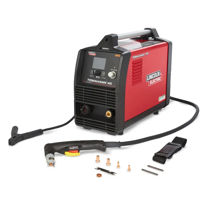 Lincoln Tomahawk 45 Plasma Cutter with 20-Foot Hand Torch