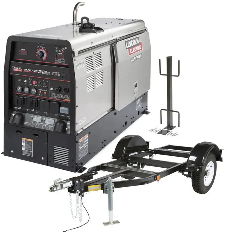 Lincoln Vantage 322 Kubota-Powered Welding Generator with Ready-Pak 3 Bundle – Model K2409-5-RP3