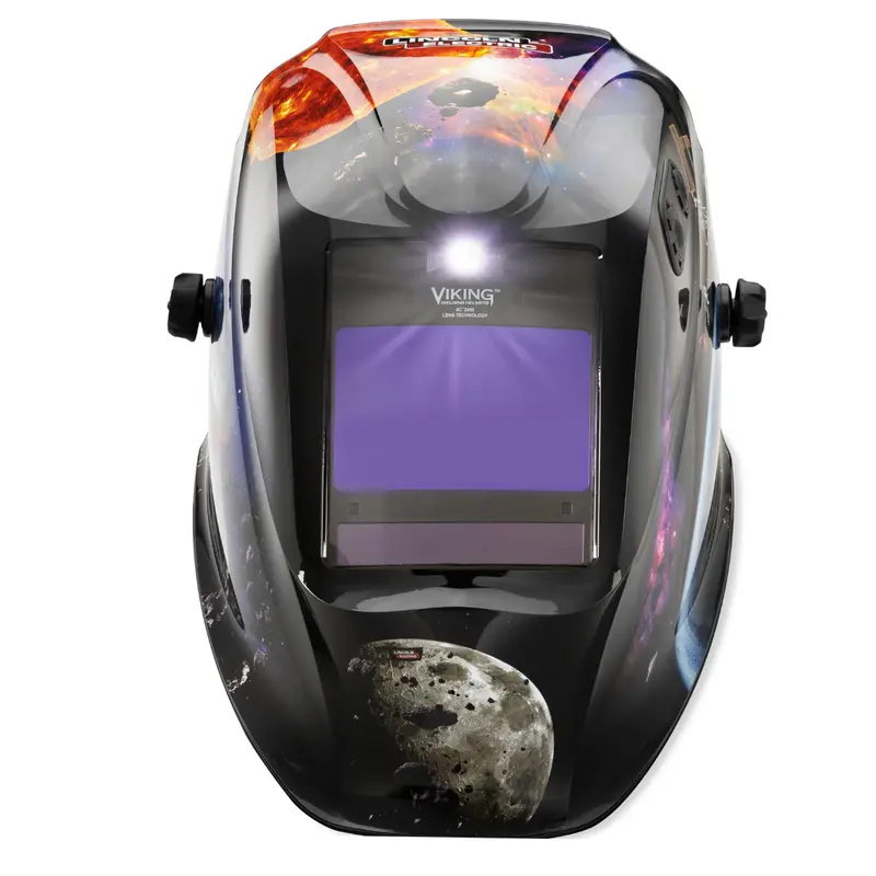 Lincoln Viking 2450 ADV Helmet with Intergalactic Finish and Smart LED Lighting – K5243-5