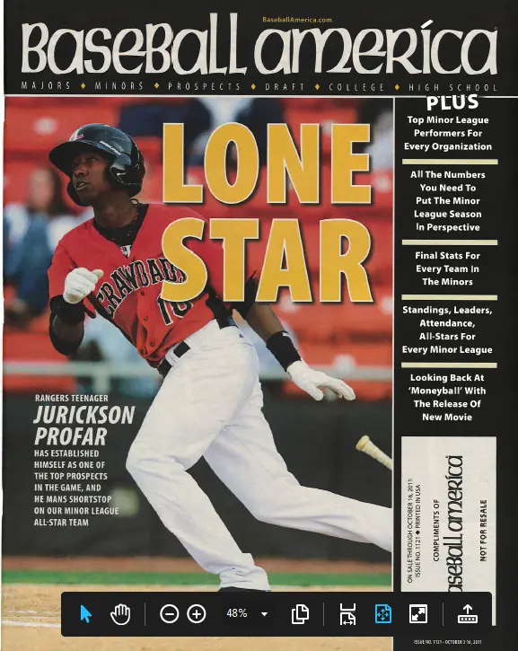 Lone Star – Texas-Based Prospects Making Waves (October 2011)