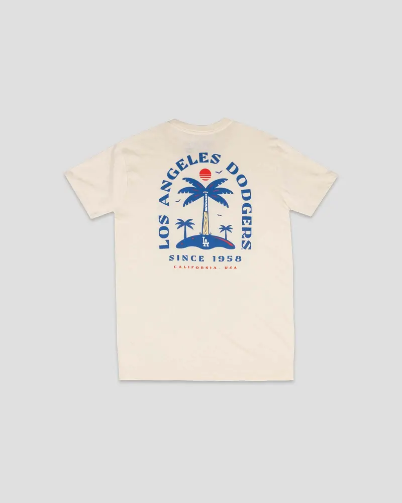 Los Angeles Dodgers Palm Tree Bat Graphic T-Shirt – Youth Size