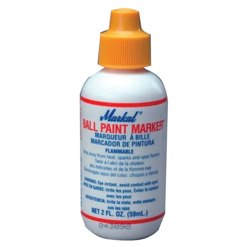 Markal Precision Ball-Tip Paint Marker – 1/8″ Metal Ball Nib (Model 84620)