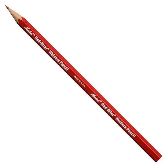 Markal Welder’s Pencil Set – 12-Pack for Marking on Metal Surfaces