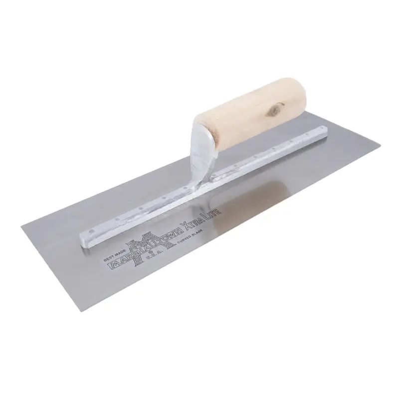 Marshalltown 12A Straight-Handle Drywall Trowel – High-Carbon Steel