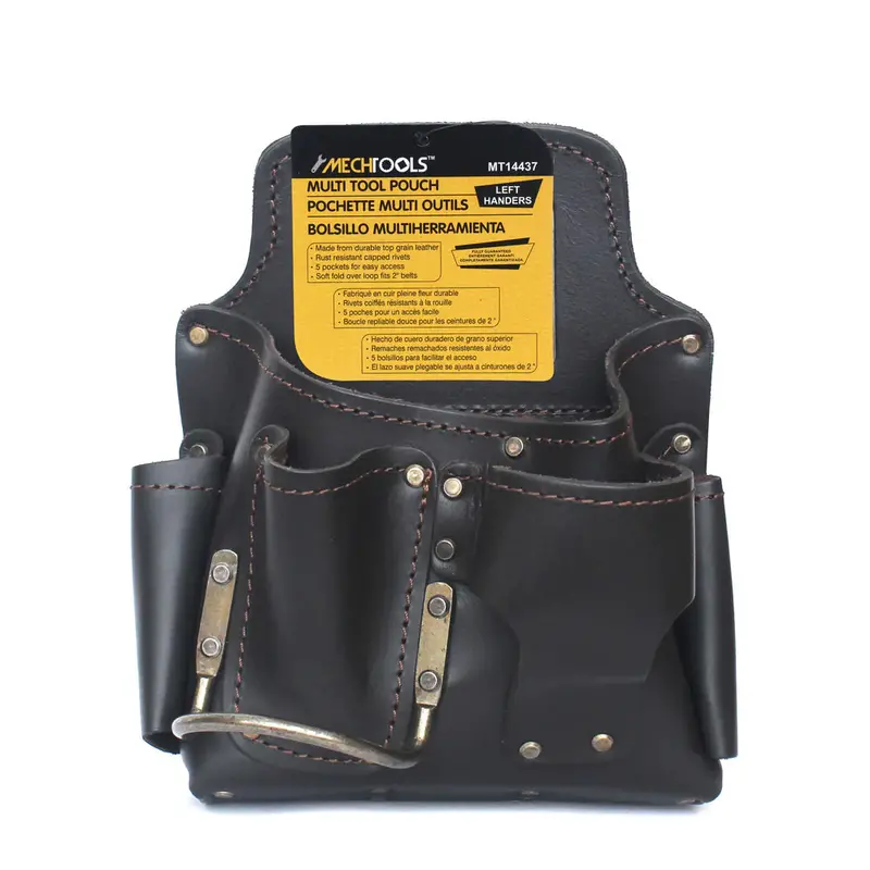 MechTools Left-Handed Multi-Tool Pouch for Ergonomic Access