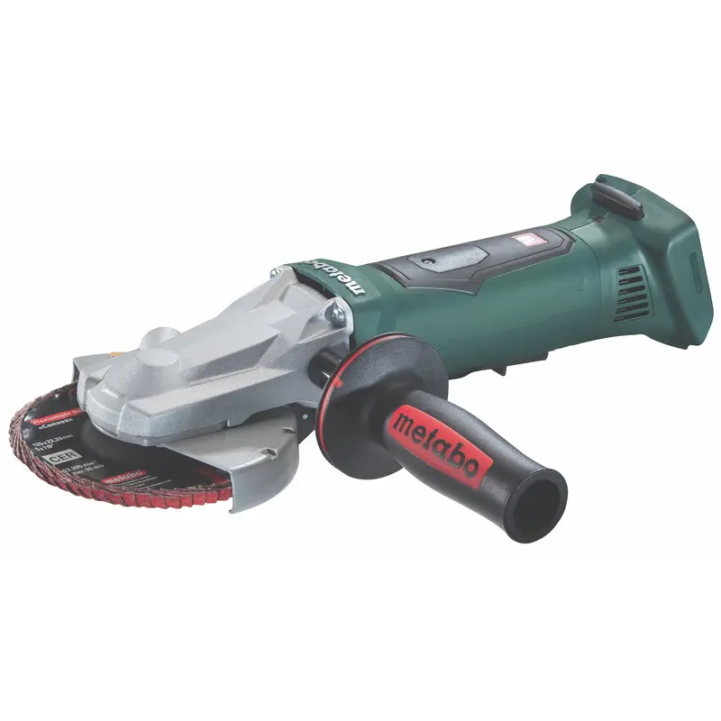 Metabo 18V LTX 125 mm Cordless Flat-Head Angle Grinder – 613070860