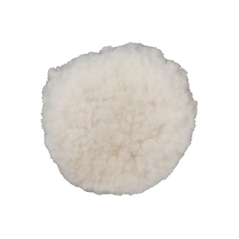 Metabo Hook-and-Loop Lambswool Polishing Disc for Random Orbital Tools