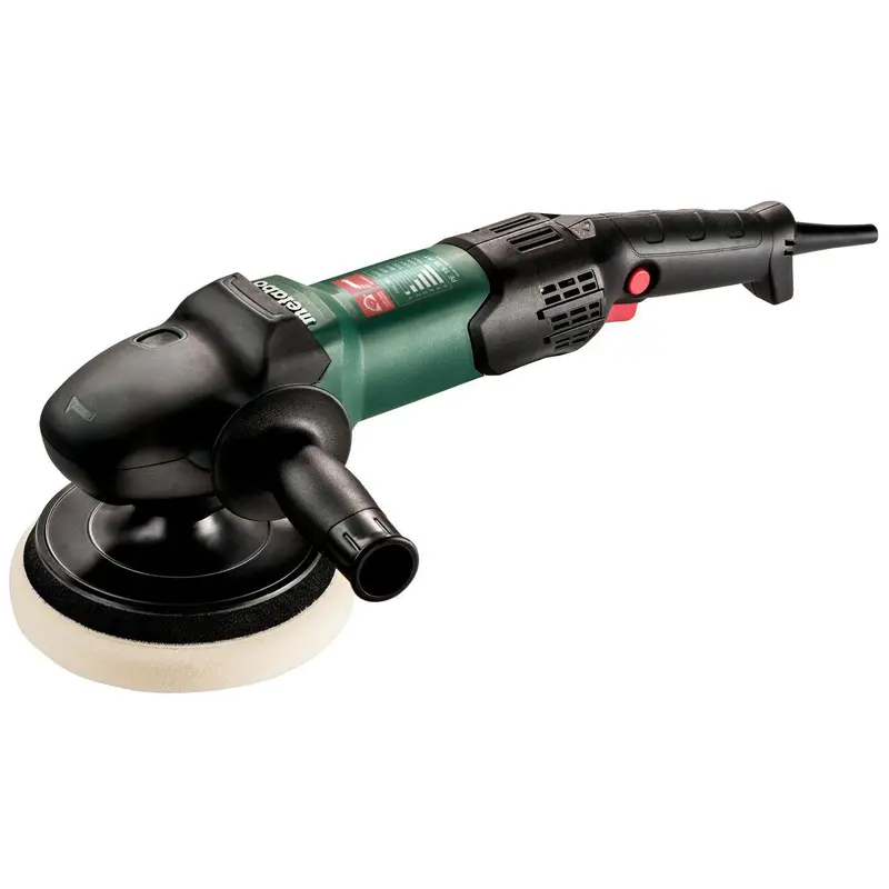 Metabo PE 15-20 RT Compact Angle Polisher – 1500W, Soft Start, Electronic Speed Control