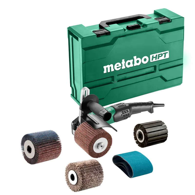 Metabo SE 17-200 RT Burnishing Machine – 14.5-Amp Longlife Industrial Unit with Set (646259620)