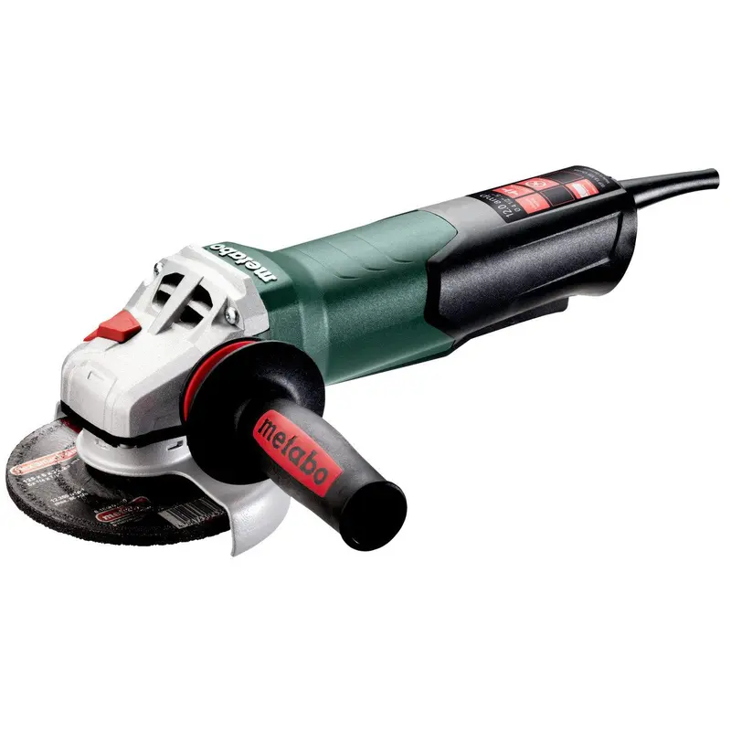 Metabo WP 13-125 Angle Grinder – 12 Amp, 4.5″–5″ Quick-Change Tool (603629420)