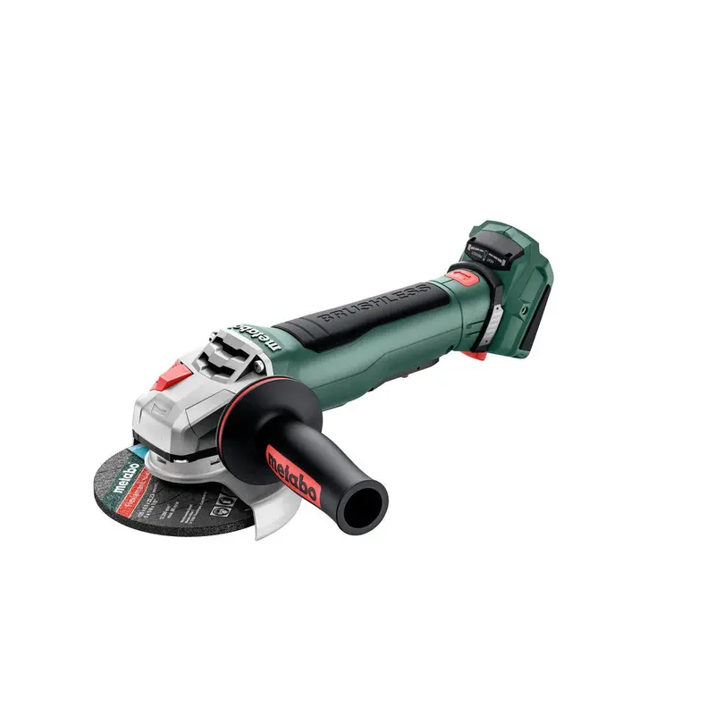 Metabo WPB 18 LT BL 11-125 Quick Cordless Angle Grinder – 5-Inch Brushless Unit with Fast-Change System (613059830)