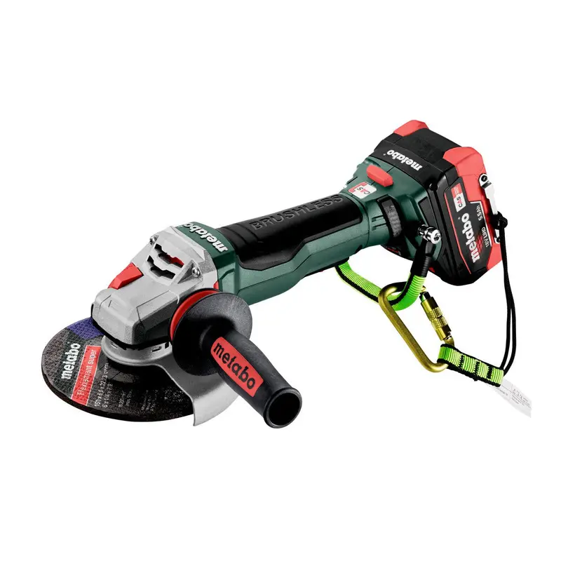 Metabo WPB 18 LTX BL 15-150 Quick DS Cordless Angle Grinder – 6-Inch Brushless Dual-Speed Version (601733520)