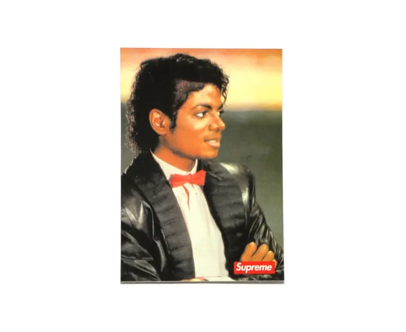 Michael Jackson x Supreme Vinyl Sticker