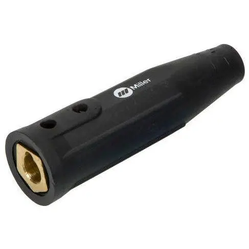 Miller 50mm Female Dinse Connector – Supports 1/0–3/0 Weld Cables (Model 136600)