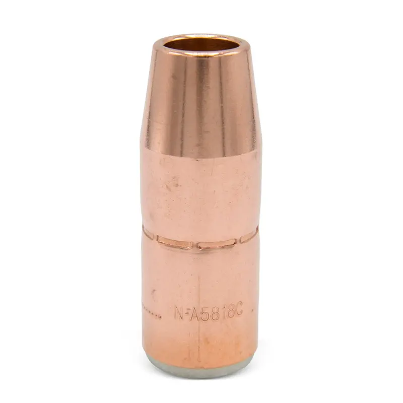 Miller AccuLock S Copper Nozzle with Large Thread-On Design, 5/8″ Orifice (N-A5818C)