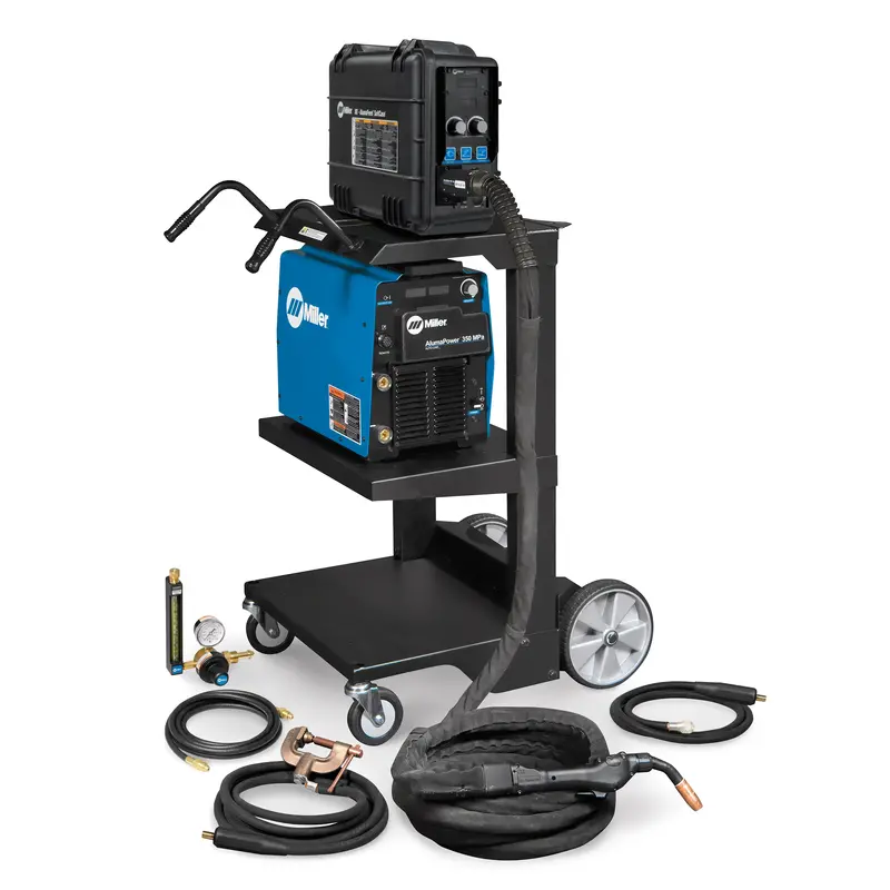 Miller AlumaFeed 350 MPa MigRunner with XR-ALuma Pro Air-Cooled Gun (25 ft) – 951833