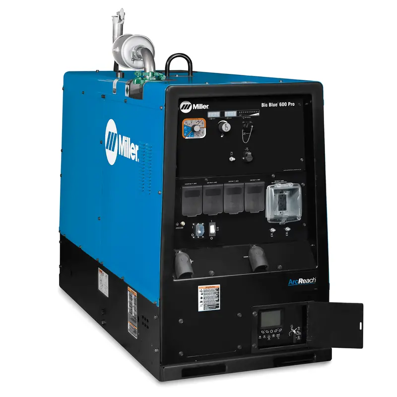 Miller Big Blue 600 Pro Diesel Welder – Kubota Engine, ArcReach Ready, Truck-Mount Spec
