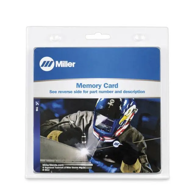 Miller Blank Memory Card for Compatible Welding Systems (Model 301080)