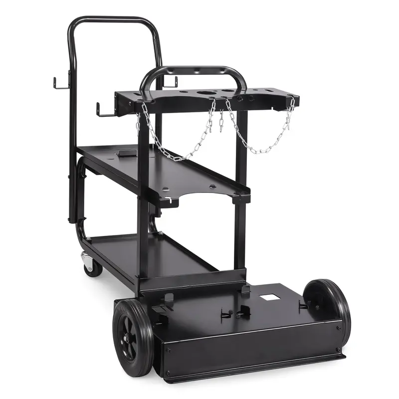 Miller Dual-Cylinder Rack Cart – Heavy-Duty Mobile Gas Storage Solution