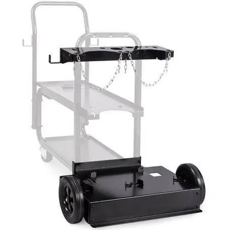 Miller Dual-Cylinder Rack Conversion Kit for Secure Gas Cylinder Storage – Part 301454