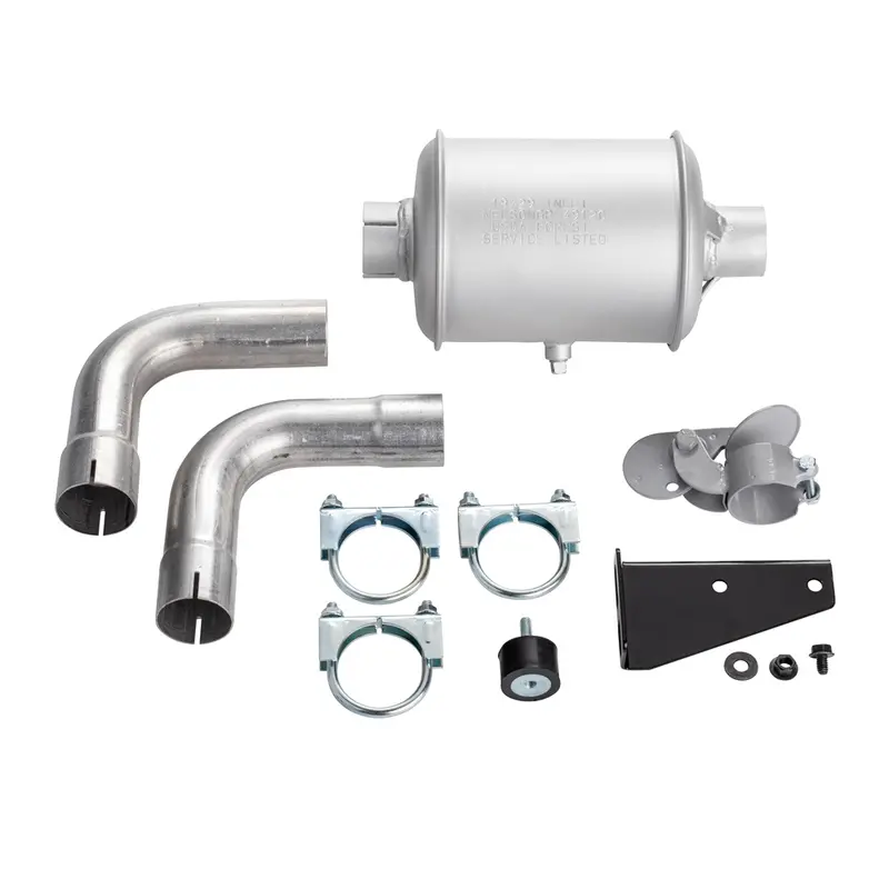 Miller Horizontal Spark Arrestor Muffler Kit – EPA-Compliant Exhaust Upgrade (195012)
