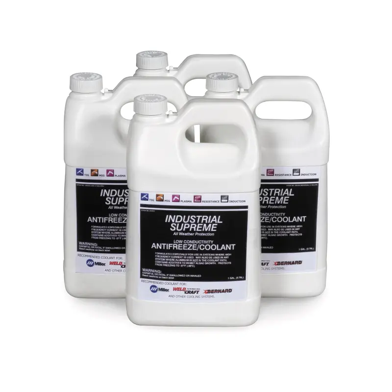 Miller Low-Conductivity Coolant – 1-Gallon Container, 4-Pack