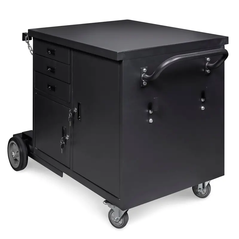 Miller OptX Mobile Work Cart – Heavy-Duty Transport Solution for OptX Systems – 301792