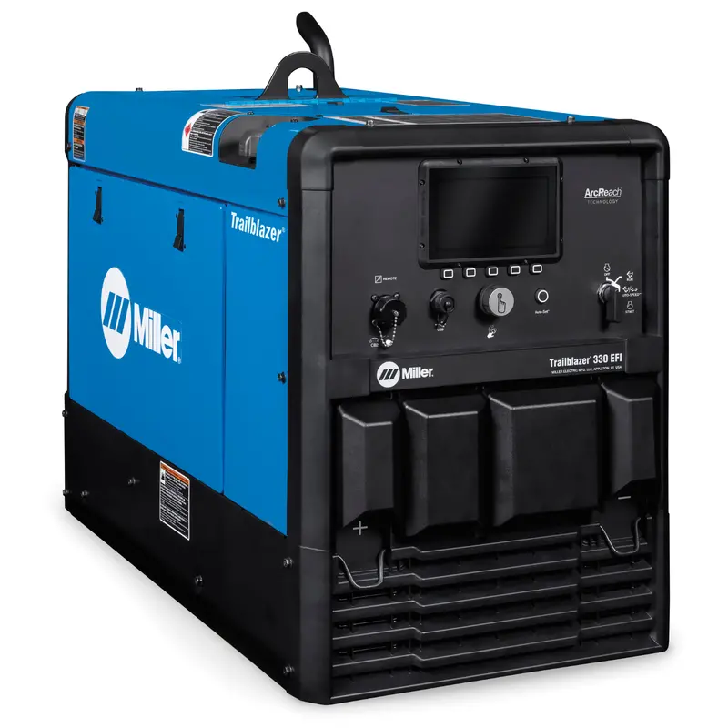 Miller Trailblazer 330 EFI Welder Featuring Excel Power and Polarity Reversal