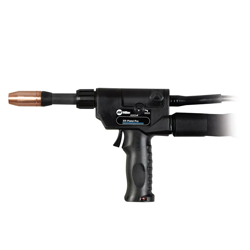 Miller XR Pistol-Pro Air-Cooled MIG Gun – 15-Foot Push-Pull Configuration (Model 300782)