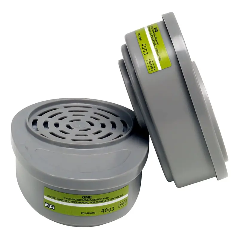 MSA Advantage Multi-Gas Respirator Cartridge (GME, 2-Pack) – Model 815359
