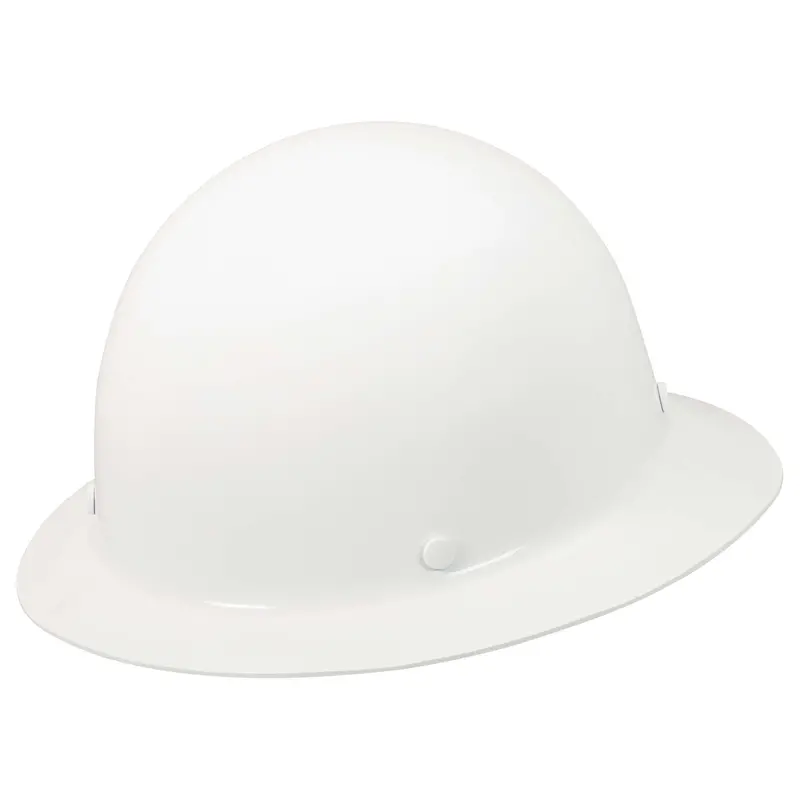 MSA Skullgard Full-Brim Hard Hat Featuring Fas-Trac III Suspension – Model 475408