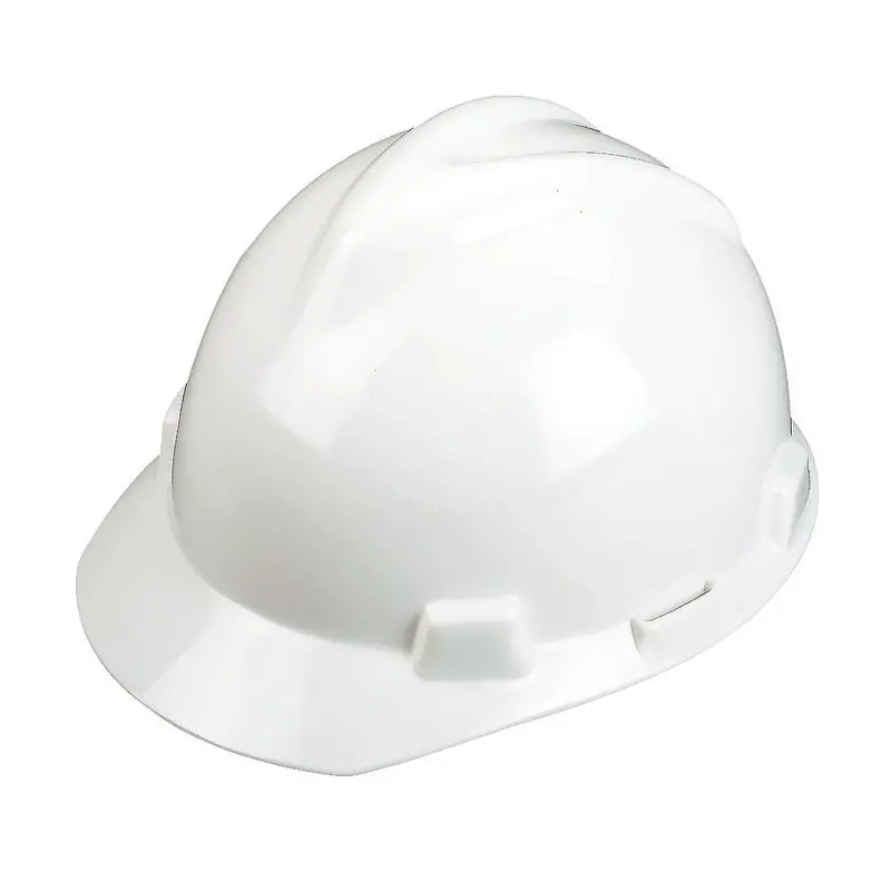 MSA V-Gard Hard Hat with Staz-On Suspension (Slotted) – Model 463942
