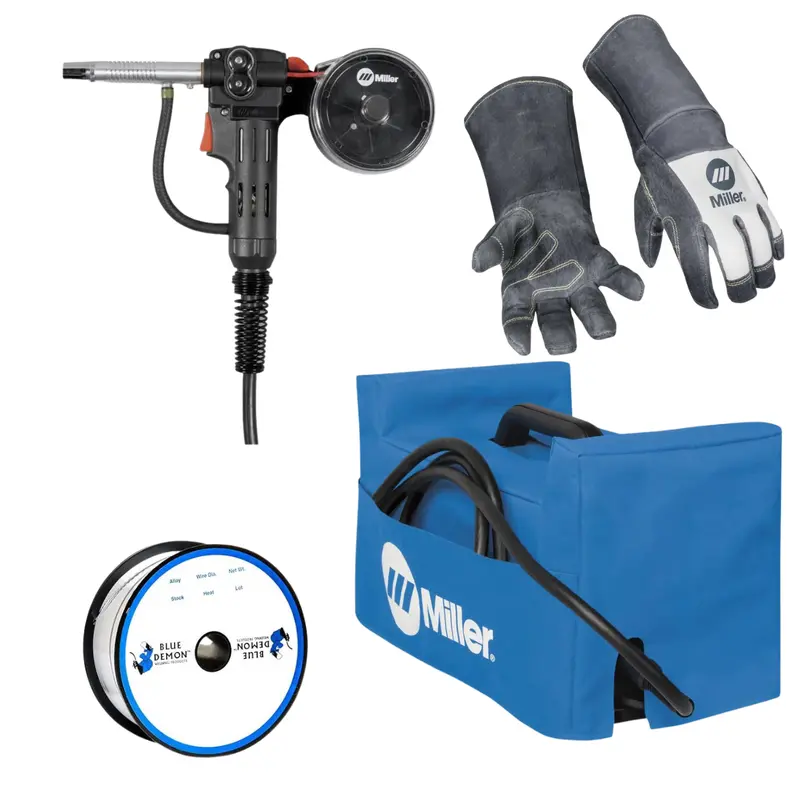 Multimatic 215 Gas Aluminum Welding Essentials Bundle