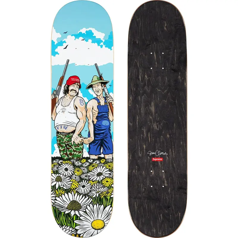 Nuns N Guns Skateboard Deck – Guns Design by Supreme