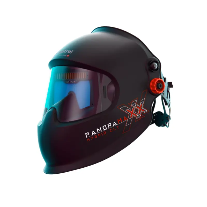 Optrel Panoramaxx Hybrid CLT Laser Welding Helmet with Laser-Tracking Technology – Black, Model 1010.302