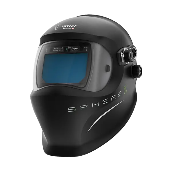 Optrel Sphere X Quattro Welding Helmet – Quad-Sensor Response & Extended Viewing Area (1006.580)