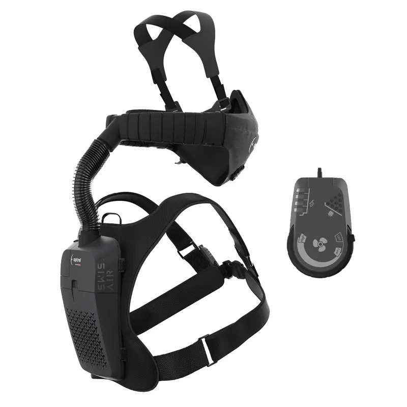 Optrel Swiss Air Full Respiratory Protection System with Control Panel